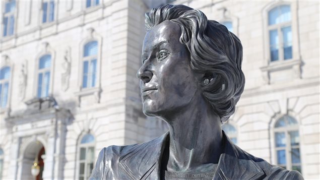 Le Monument en hommage aux femmes en politique (Thérèse Casgrain) à Québec Le Monument en hommage aux femmes en politique (Thérèse Casgrain) à Québec