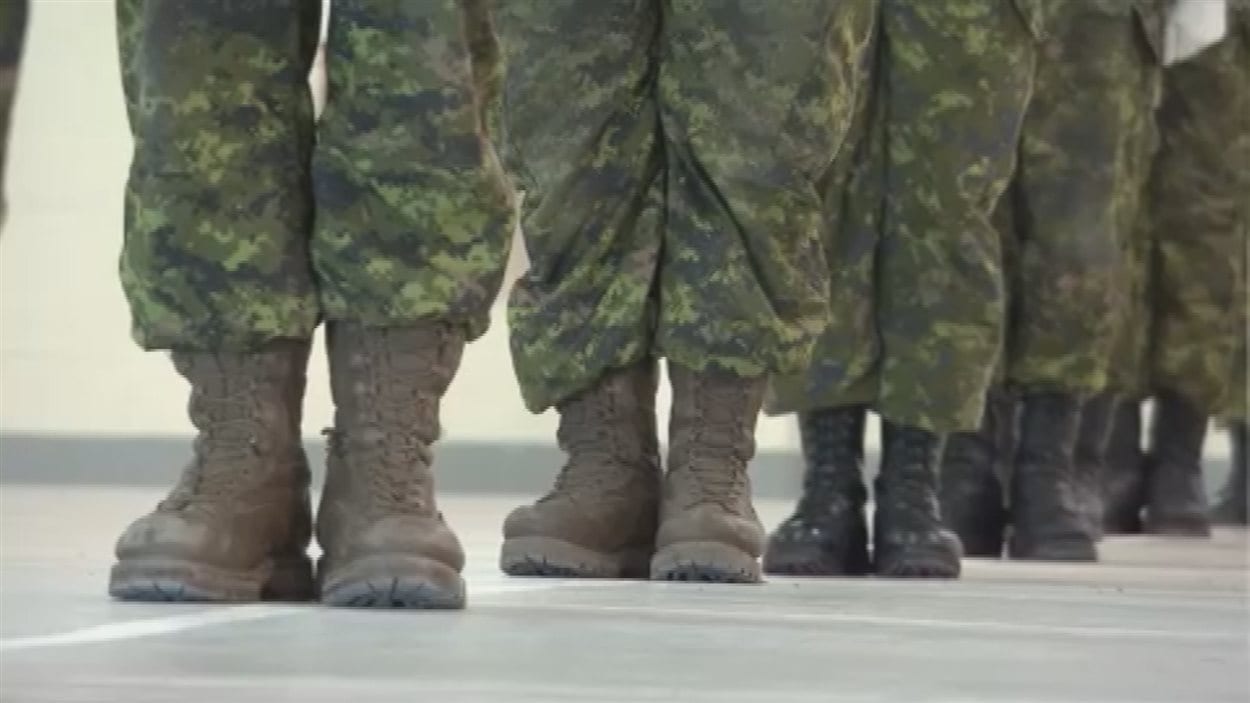 Des militaires de la base de Petawawa. (Archives) Des militaires de la base de Petawawa. (Archives)