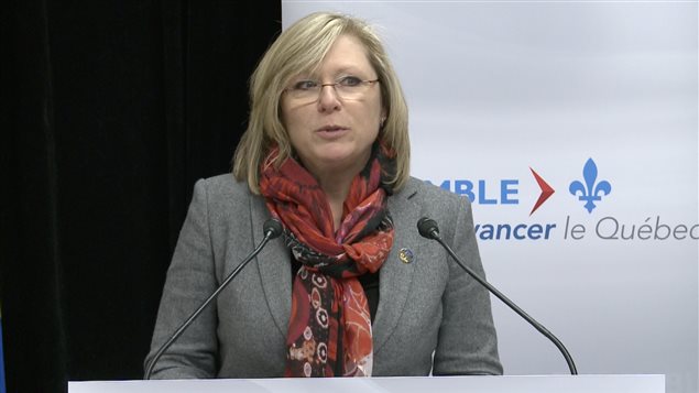 Francine Charbonneau, ministre responsable des Aînés et de la Lutte contre l'intimidation et ministre responsable de la région de Laval. Francine Charbonneau, ministre responsable des Aînés et de la Lutte contre l'intimidation et ministre responsable de la région de Laval.