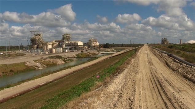 Une mine de phosphore en Floride Une mine de phosphore en Floride