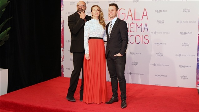 Ricardo Trogi, Christine Beaulieu et Louis Morissette du film « Le mirage » Ricardo Trogi, Christine Beaulieu et Louis Morissette du film « Le mirage »