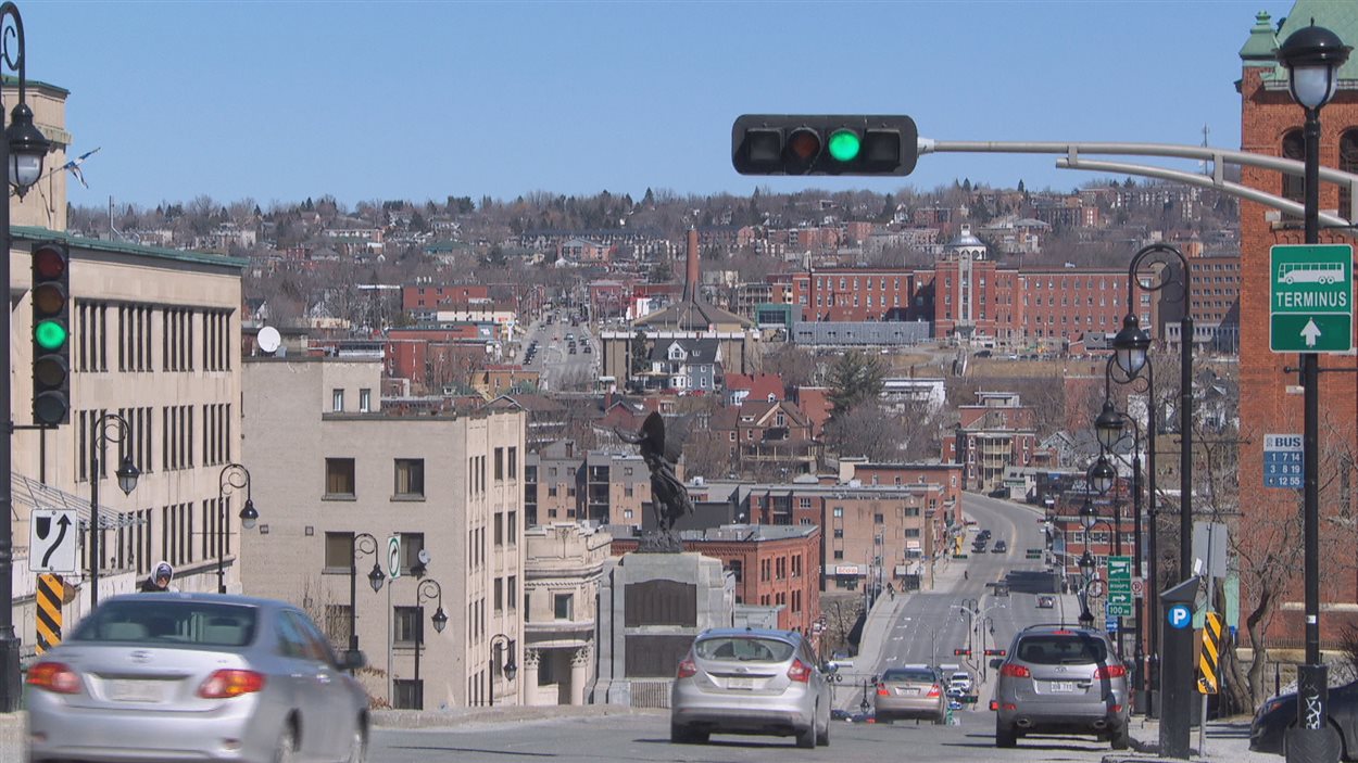Image du centre-ville de Sherbrooke Image du centre-ville de Sherbrooke