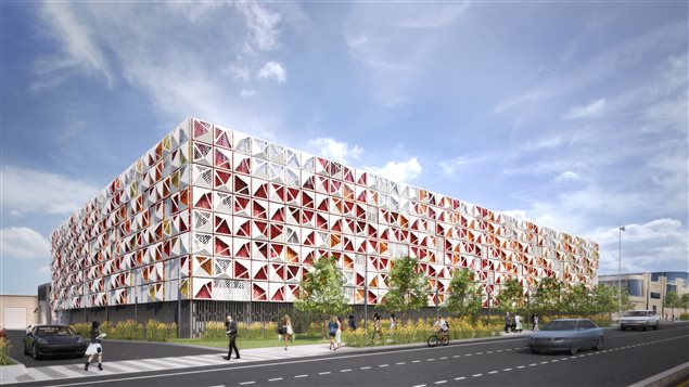 Le premier stationnement sera en construction d'avril 2016 au printemps 2017. Le premier stationnement sera en construction d'avril 2016 au printemps 2017.