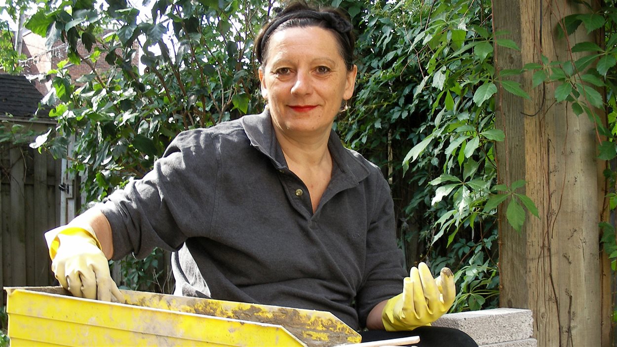 L'artiste Martine Birobent L'artiste Martine Birobent