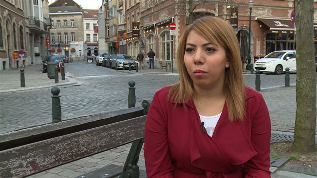 Ikram Zazou, résidente de Molenbeek Ikram Zazou, résidente de Molenbeek
