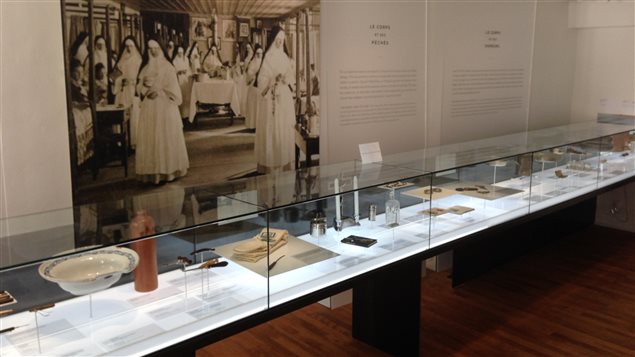 Une salle du musée dédiée aux soins hospitaliers Une salle du musée dédiée aux soins hospitaliers