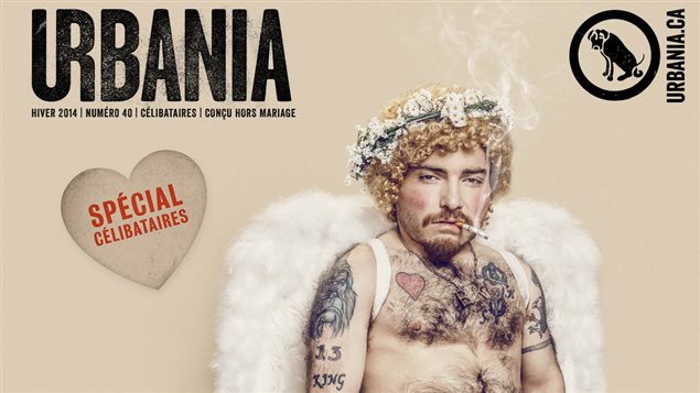 Une page couverture du magasine Urbania, réalisée par Raphaël Ouellet. Une page couverture du magasine Urbania, réalisée par Raphaël Ouellet.