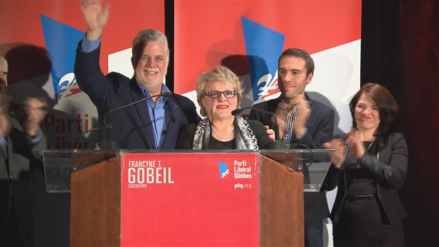 Francyne T. Gobeil a remercié ses militants et félicité les autres candidats pour leur campagne Francyne T. Gobeil a remercié ses militants et félicité les autres candidats pour leur campagne