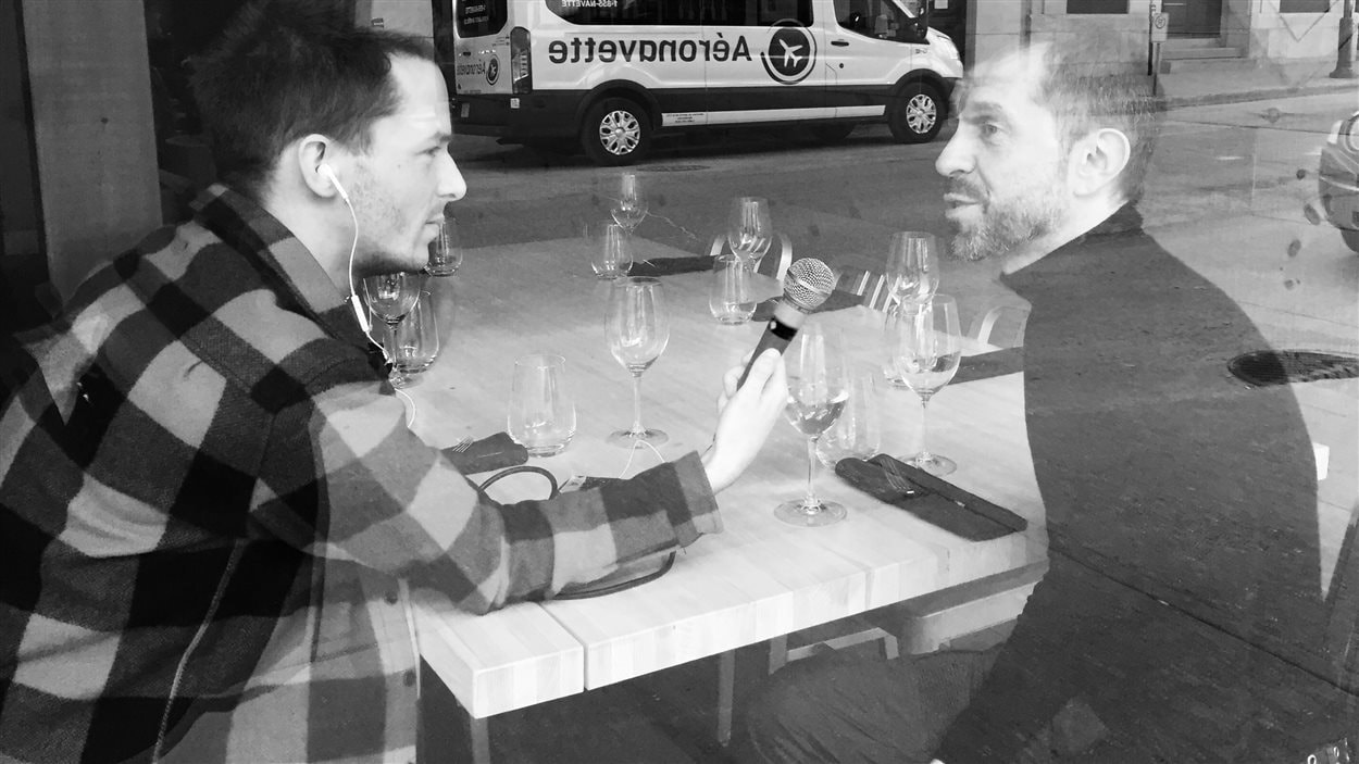 Luc Pallegoix en entrevue avec notre chroniqueur urbain, Dominic Tardif Luc Pallegoix en entrevue avec notre chroniqueur urbain, Dominic Tardif