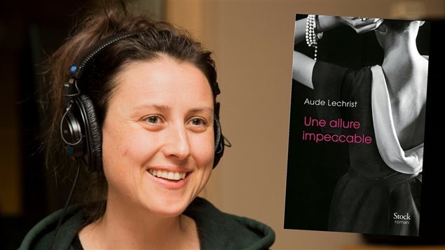 Aude Lechrist, journaliste, présentatrice à France 24 et auteure du roman «Une allure impeccable»