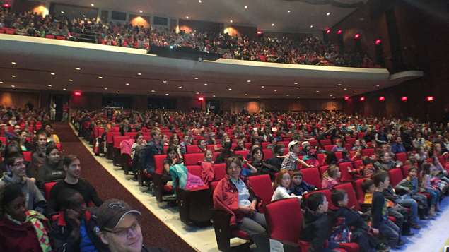 Le public qui a assisté au concert Le public qui a assisté au concert