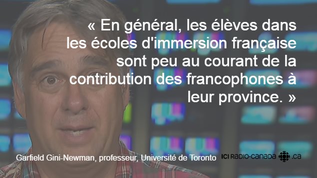 Le professeur de l'Université de Toronto, Garfield Gini-Newman Le professeur de l'Université de Toronto, Garfield Gini-Newman