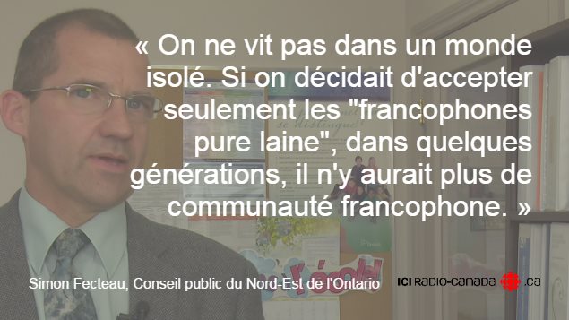 Simon Fecteau, Conseil public du Nord-Est de l'Ontario Simon Fecteau, Conseil public du Nord-Est de l'Ontario