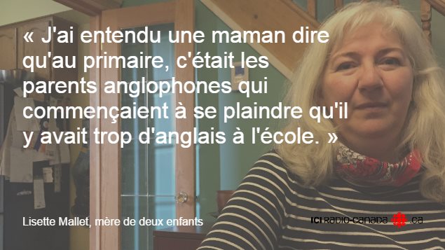 Lisette Mallet, mère de deux enfants Lisette Mallet, mère de deux enfants