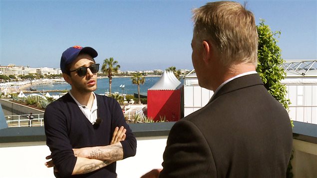 Xavier Dolan en entrevue avec Jean-François Bélanger à Cannes Xavier Dolan en entrevue avec Jean-François Bélanger à Cannes