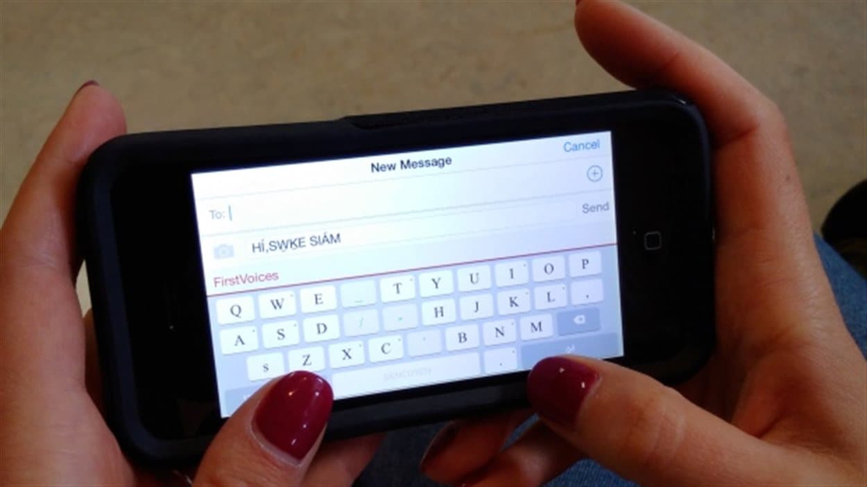 La nouvelle application FirstVoices permet de texter en 100 différentes langues autochtones. La nouvelle application FirstVoices permet de texter en 100 différentes langues autochtones.