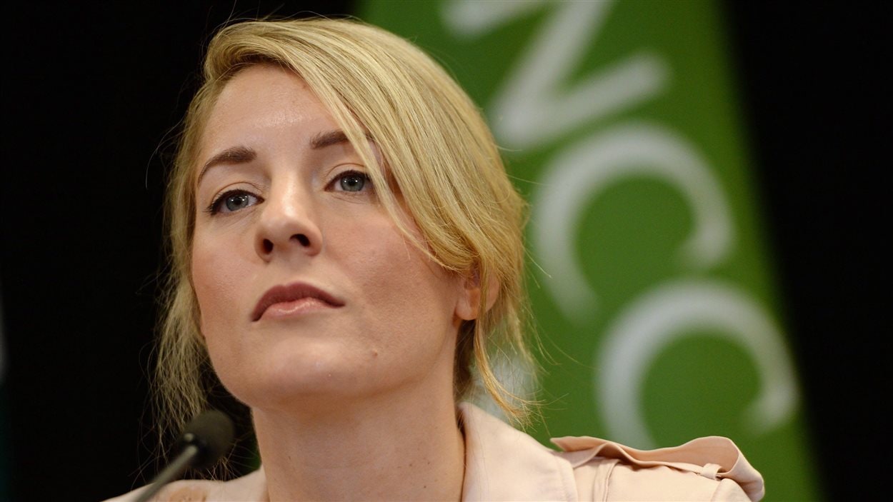 La ministre du Patrimoine canadien, Mélanie Joly La ministre du Patrimoine canadien, Mélanie Joly
