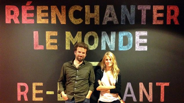 Cyril Dion et Mélanie Laurent Cyril Dion et Mélanie Laurent