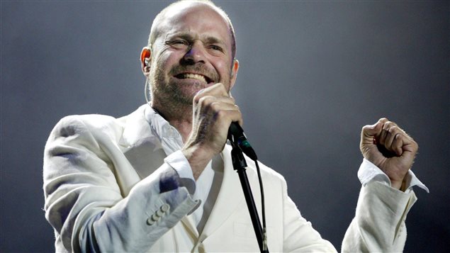 Gord Downie, chanteur du groupe canadien Tragically Hip Gord Downie, chanteur du groupe canadien Tragically Hip