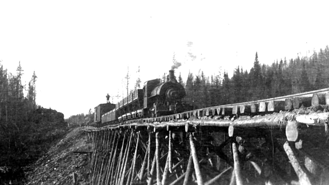 RivièreduLoup, plaque tournante ferroviaire du siècle dernier ICI