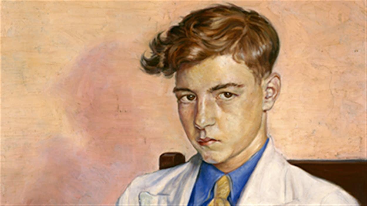 Jean Dallaire, Portrait de jeune homme (détail), huile sur toile, 76,5 x 61,4 cm, 1935. Achat de la Collection du Musée national des beaux-arts du Québec (1968.262). Jean Dallaire, Portrait de jeune homme (détail), huile sur toile, 76,5 x 61,4 cm, 1935. Achat de la Collection du Musée national des beaux-arts du Québec (1968.262).
