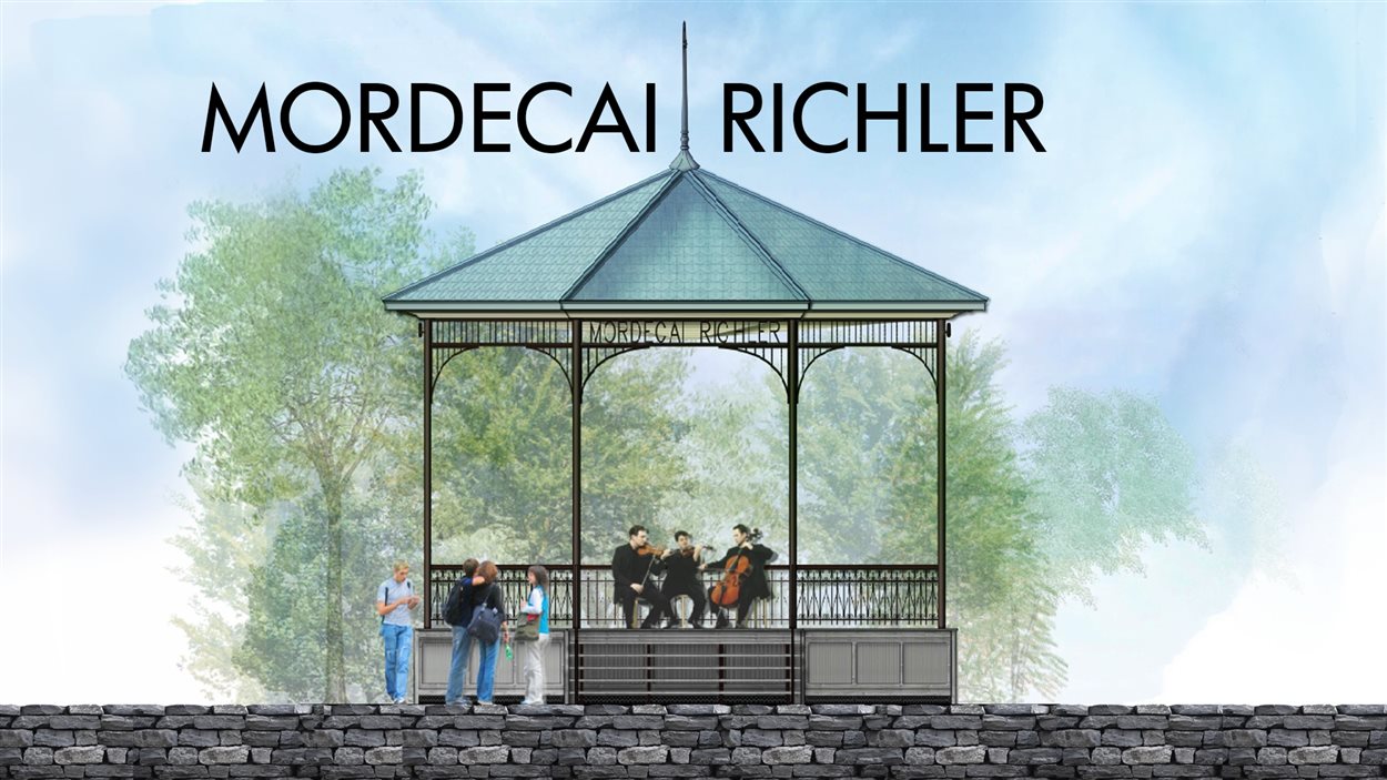Le futur kiosque Mordecai-Richler, tel qu'imaginé par la firme d'architectes Beaupré Michaud et Associés Le futur kiosque Mordecai-Richler, tel qu'imaginé par la firme d'architectes Beaupré Michaud et Associés
