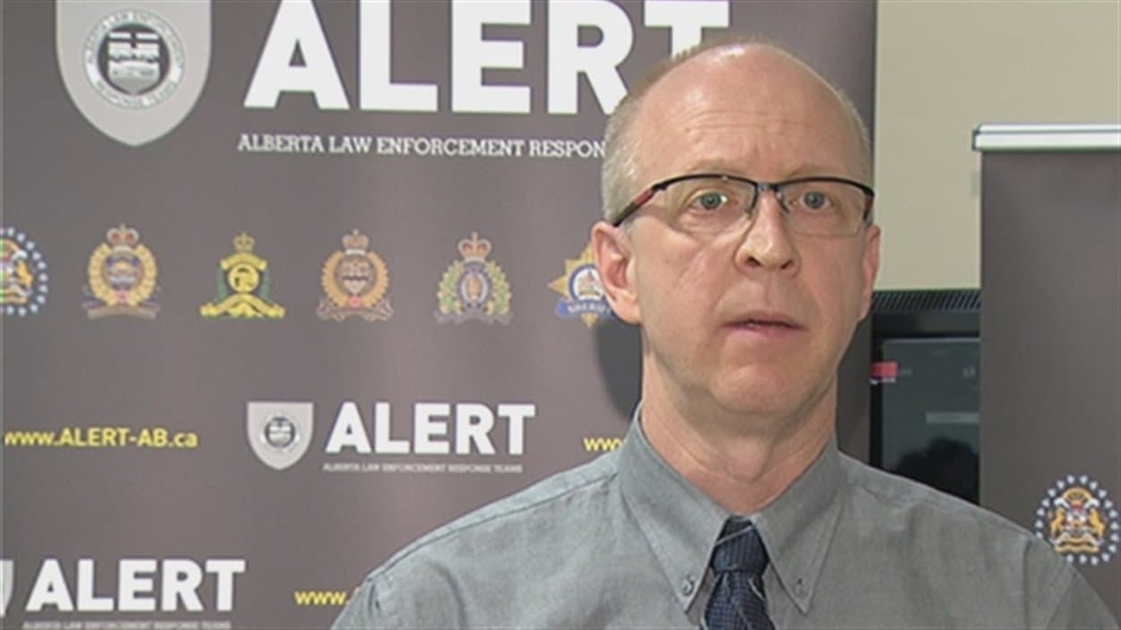 L’inspecteur Dave Dubnyk de l’unité de la protection de l’enfance des équipes policières intégrées de l'Alberta. L’inspecteur Dave Dubnyk de l’unité de la protection de l’enfance des équipes policières intégrées de l'Alberta.