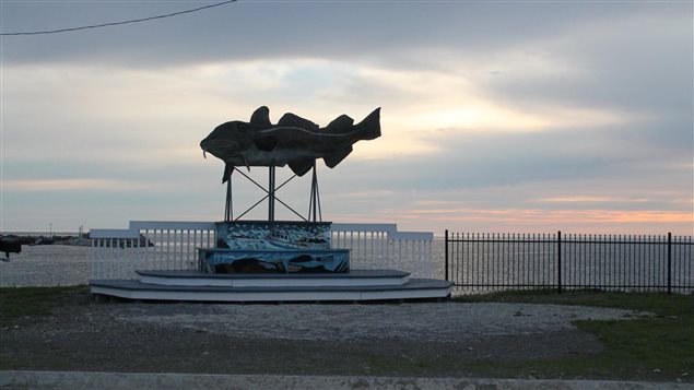 Une des sculptures de Claude Rioux Une des sculptures de Claude Rioux