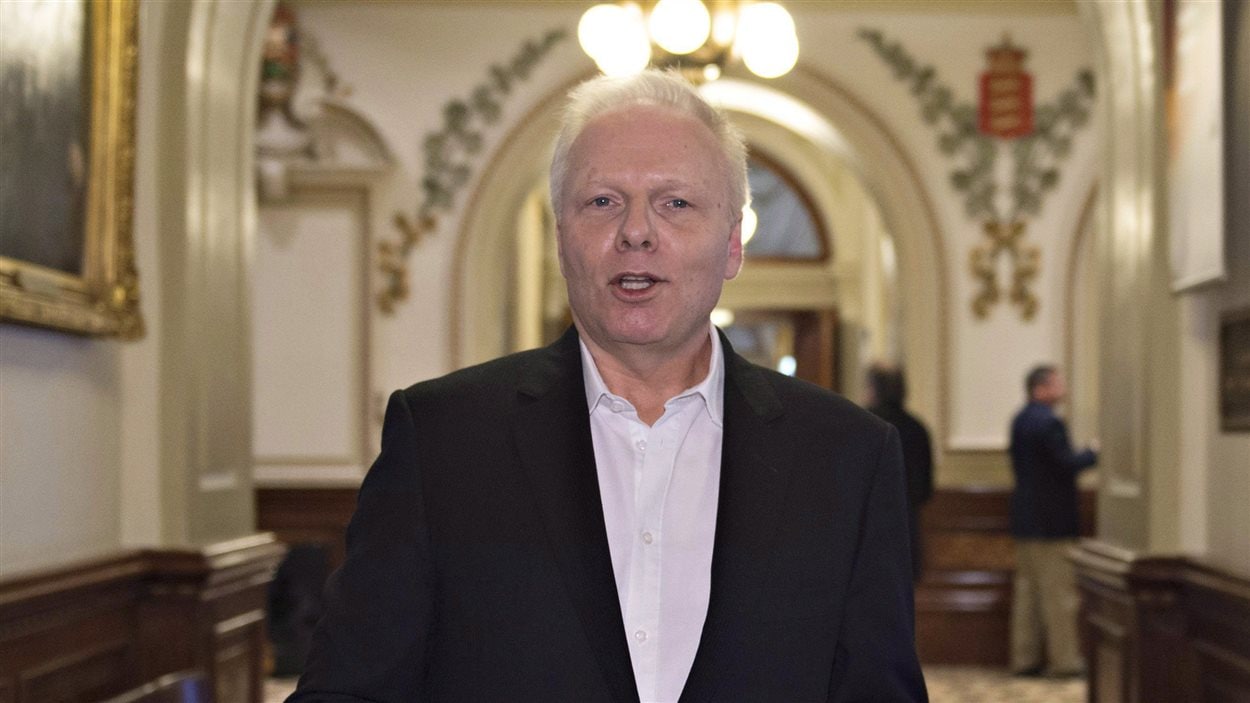 Le candidat à la direction du PQ, Jean-François Lisée Le candidat à la direction du PQ, Jean-François Lisée
