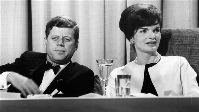 Le président John F. Kennedy et Jacqueline Kennedy