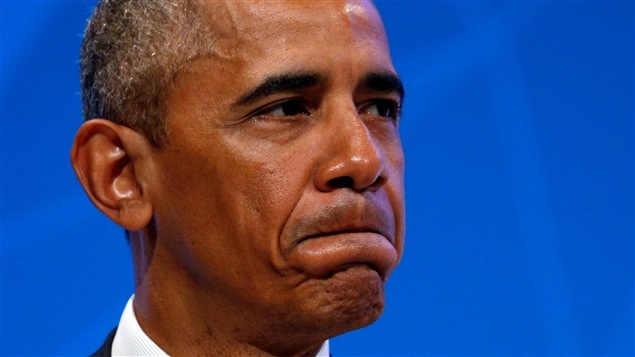 Le président américain Barack Obama Le président américain Barack Obama
