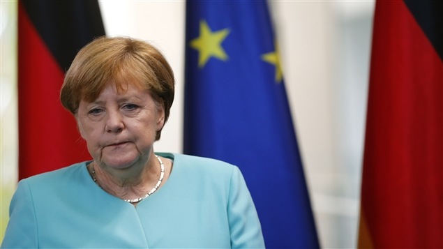 La chancelière allemande Angela Merkel La chancelière allemande Angela Merkel