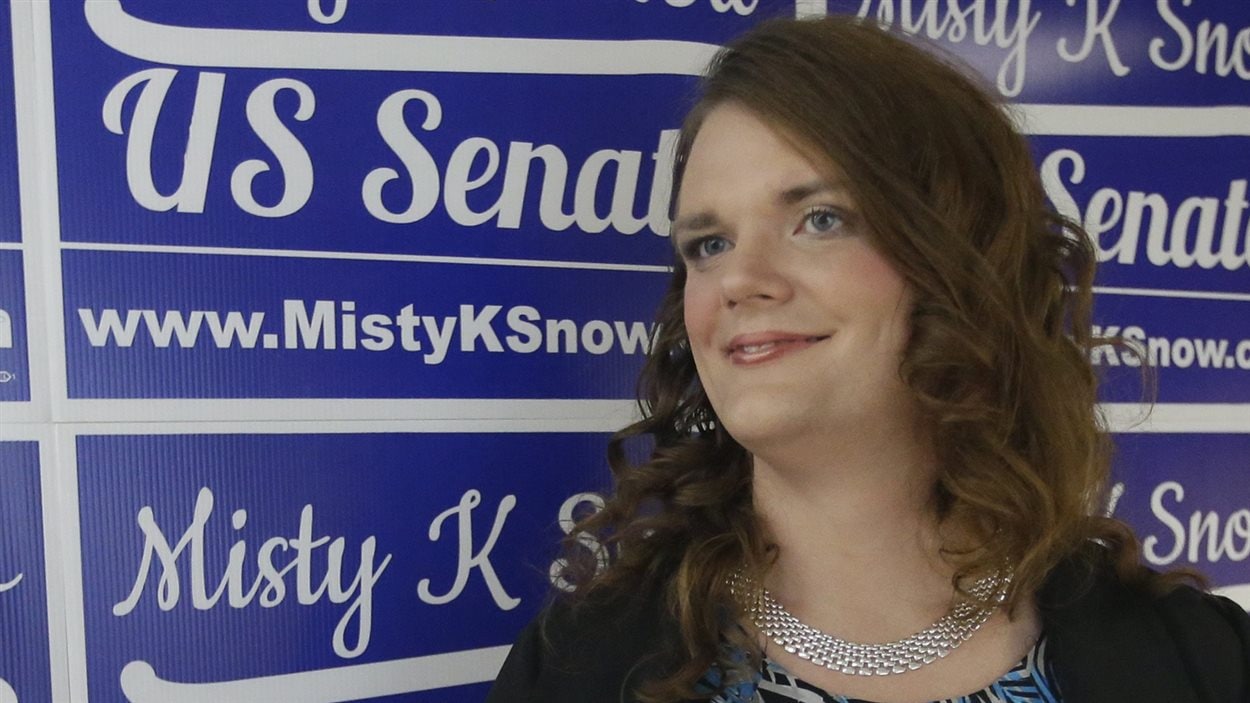 La candidate Misty K. Snow La candidate Misty K. Snow