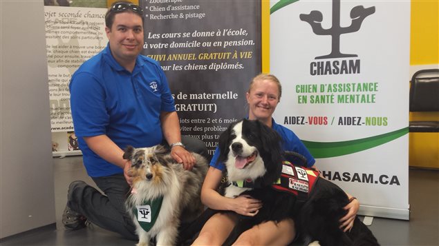 Olivier Poulin et Andrée-Ann Blais, fondateurs de l'organisme Chasam. Olivier Poulin et Andrée-Ann Blais, fondateurs de l'organisme Chasam.