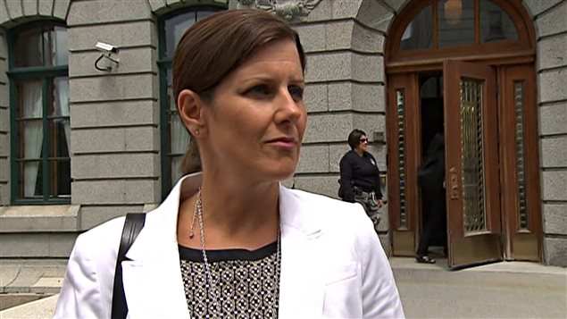 La ministre de la Justice du Québec, Stéphanie Vallée, responsable de l'application des lois professionnelles La ministre de la Justice du Québec, Stéphanie Vallée, responsable de l'application des lois professionnelles