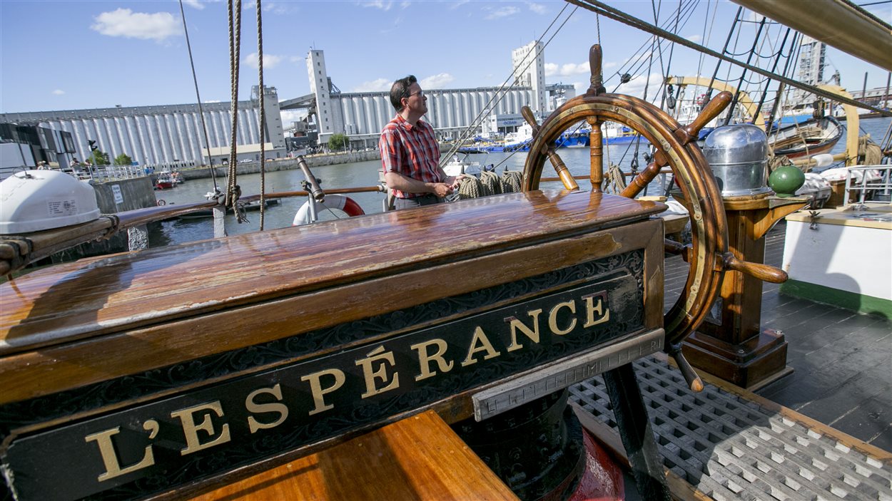 À bord du voilier L'Espérance 55 jours en tant que colons français