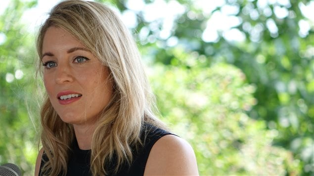 La ministre du Patrimoine canadien, Mélanie Joly La ministre du Patrimoine canadien, Mélanie Joly