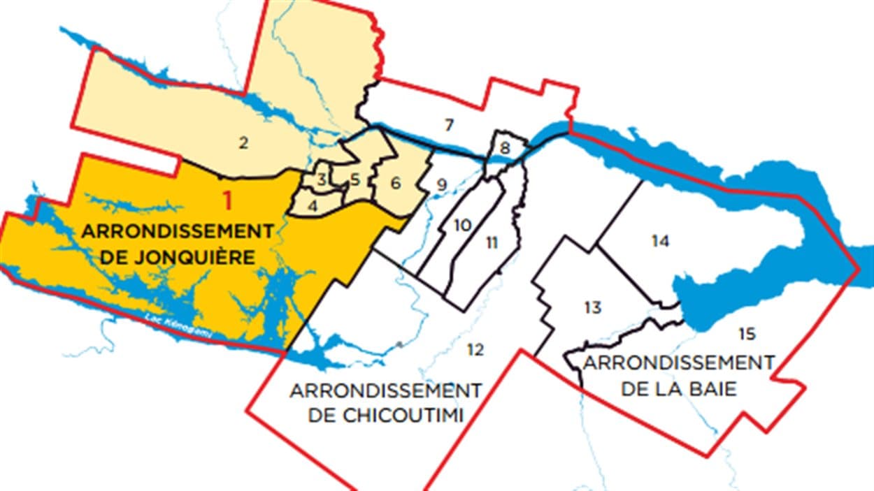 La nouvelle carte électorale de Saguenay rendue publique ICI.Radio