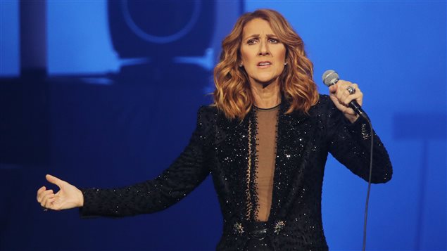 Céline Dion en spectacle au Centre Vidéotron. Céline Dion en spectacle au Centre Vidéotron.