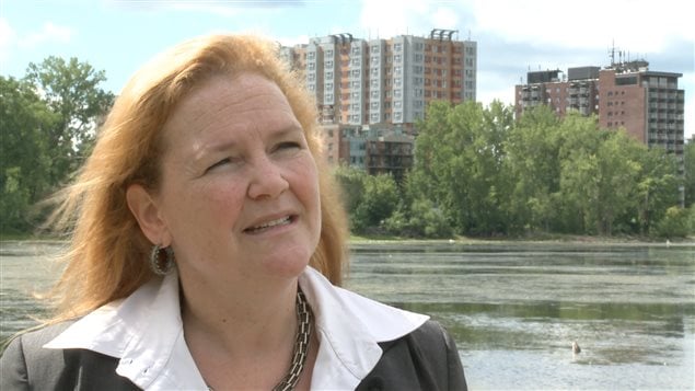 Lucie Bourgeois, présidente de l'entreprise Umalia, de Laval. Lucie Bourgeois, présidente de l'entreprise Umalia, de Laval.