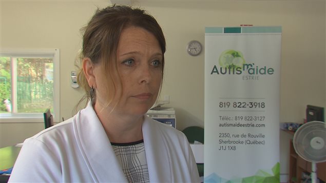 Christine Houde, directrice générale d'Autism'Aide Estrie Christine Houde, directrice générale d'Autism'Aide Estrie