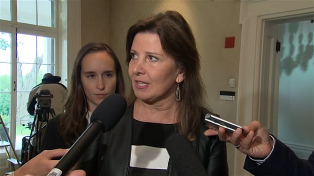 La porte-parole de l'opposition officielle en matière de santé et d'accessibilité aux soins, Diane Lamarre La porte-parole de l'opposition officielle en matière de santé et d'accessibilité aux soins, Diane Lamarre