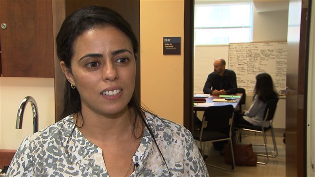 Wiam Akanour est arrivée au Canada juste après ses études en médecine au Maroc. Wiam Akanour est arrivée au Canada juste après ses études en médecine au Maroc.