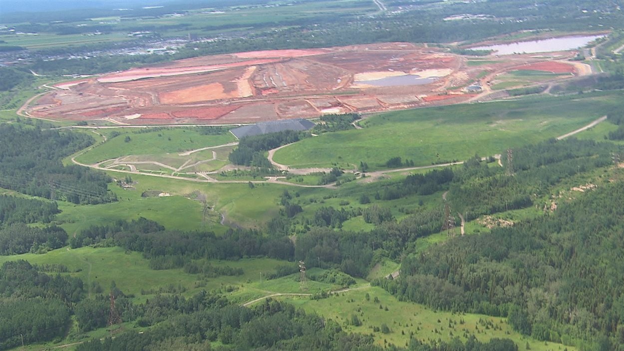 Le site de résidus de bauxite actuel Le site de résidus de bauxite actuel
