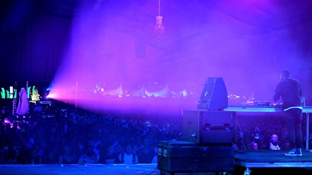 Kaytranada au festival américain Coachella en 2015 Kaytranada au festival américain Coachella en 2015