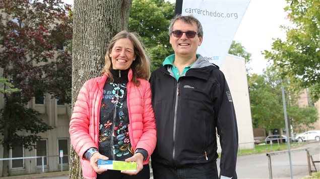 Johanne Elsener et Paul Poirier, instigateurs du projet. Johanne Elsener et Paul Poirier, instigateurs du projet.