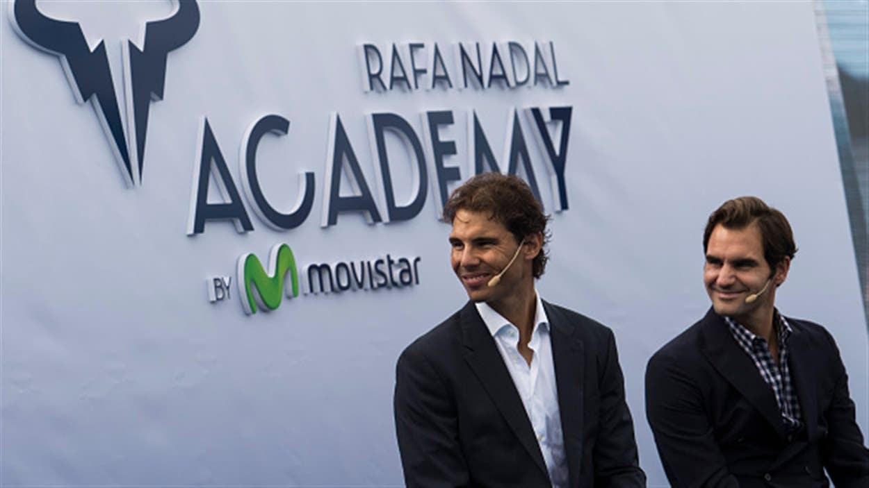 Rafael Nadal et Roger Federer Rafael Nadal et Roger Federer