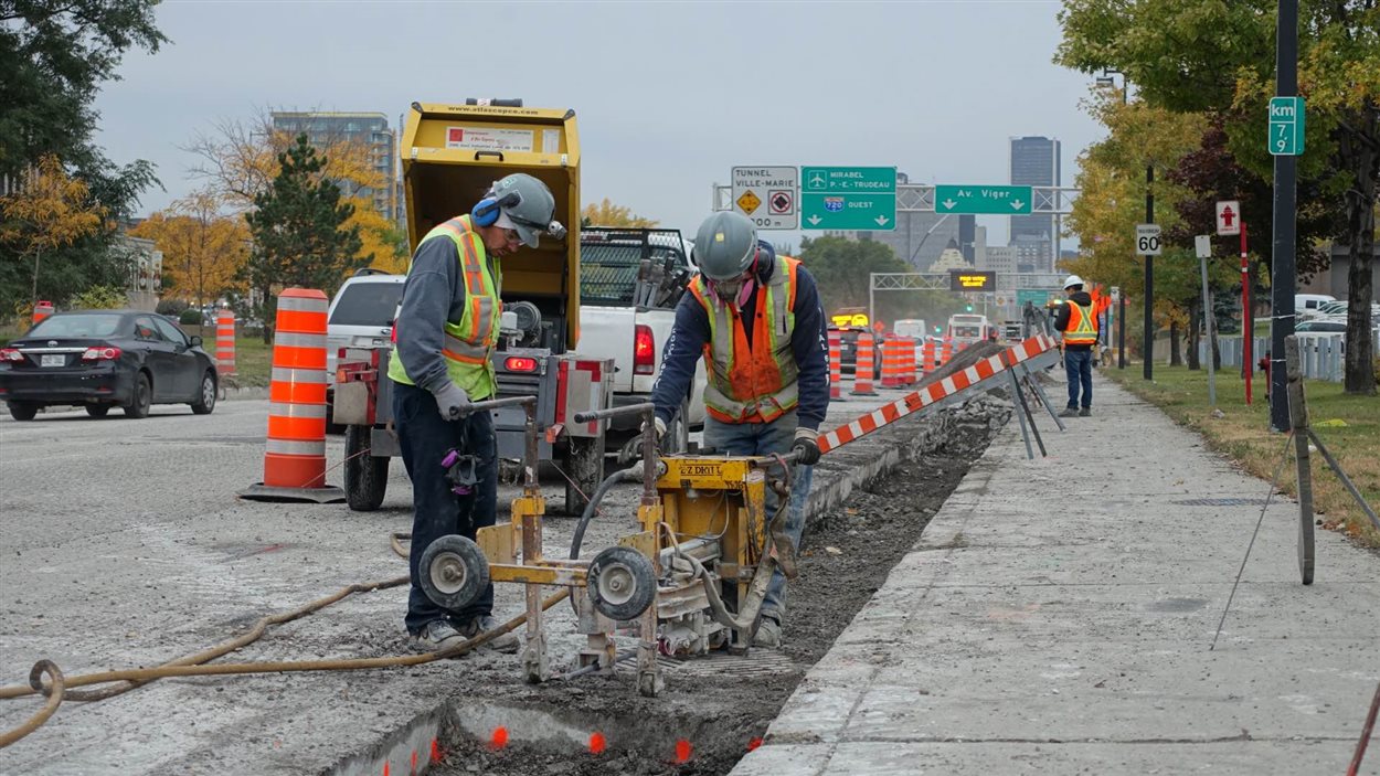 Montréal, ville des chantiers pour encore 10 ans ICI.RadioCanada.ca
