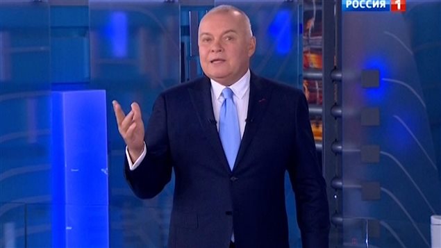 L'animateur russe Dimitri Kiselev L'animateur russe Dimitri Kiselev