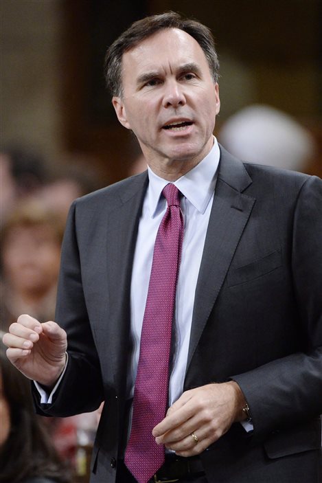 Le ministre des Finances, Bill Morneau Le ministre des Finances, Bill Morneau